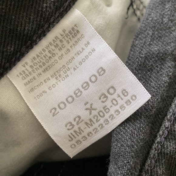 Vintage Lee Jeans High Waisted Straight Leg Black Denim Jeans Raw Hem - Picture 11 of 12